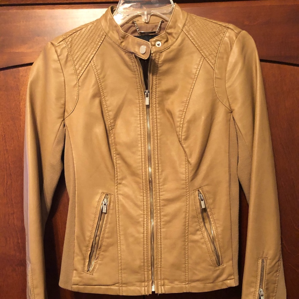 Express Women’s Faux Leather Moto Jacket